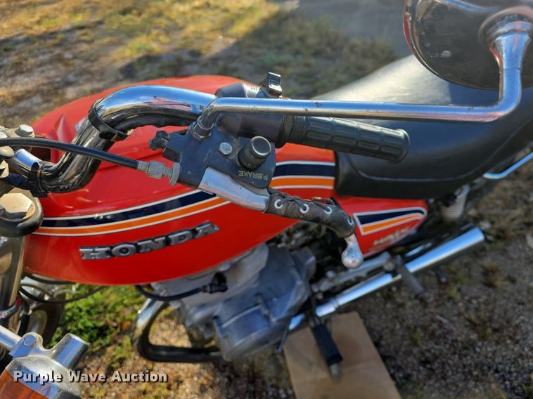 image for item EK2381 1978 Honda Hawk motorcycle