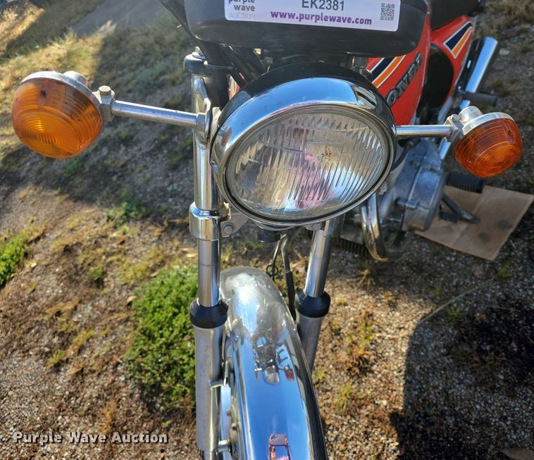 image for item EK2381 1978 Honda Hawk motorcycle