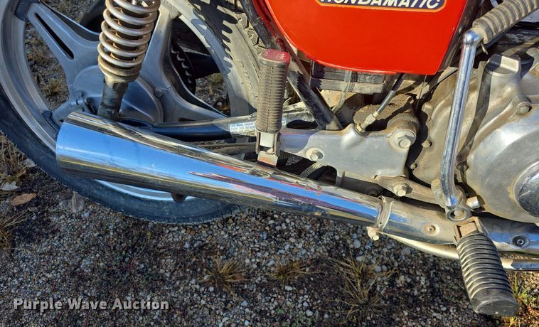 image for item EK2381 1978 Honda Hawk motorcycle