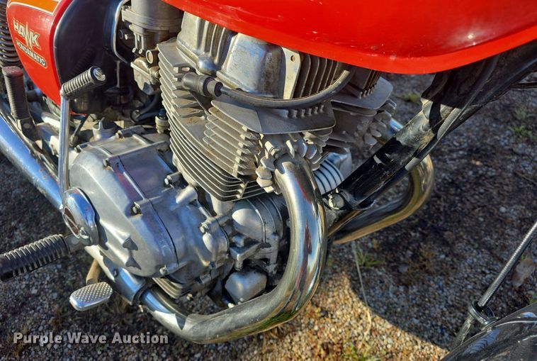 image for item EK2381 1978 Honda Hawk motorcycle