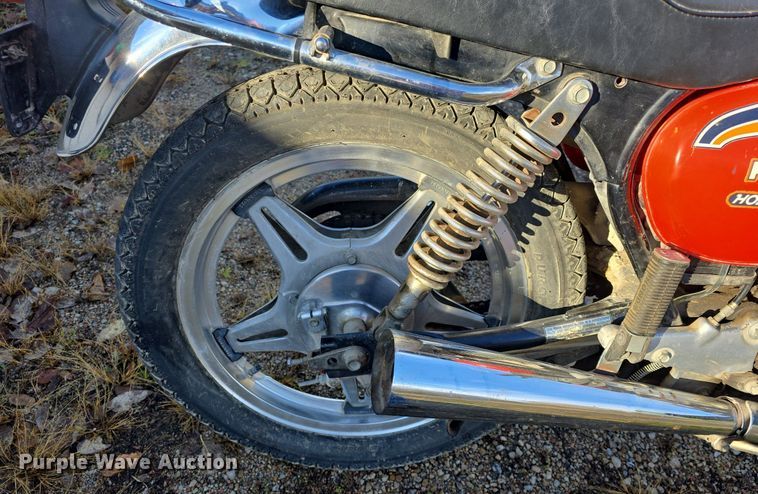 image for item EK2381 1978 Honda Hawk motorcycle