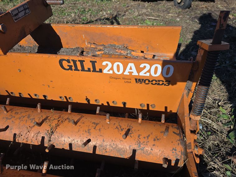 image for item EK2431 1999 Woods  20A200 soil pulverizer