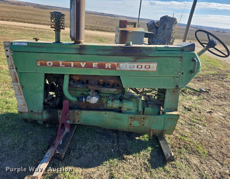 image for item EK2457 Oliver 1800 front tractor assembly