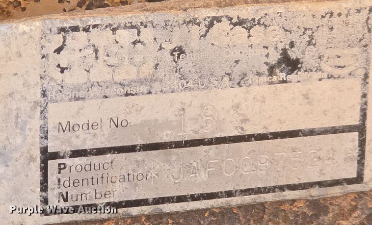 image for item EK2459 1992 Case 1840 skid steer loader