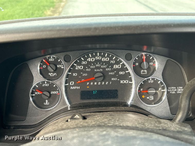 image for item EK3697 2009 Chevrolet Express 3500 van cab and chassis