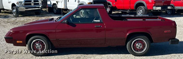 image for item EK3720 1983 Plymouth Scamp GT pickup truck