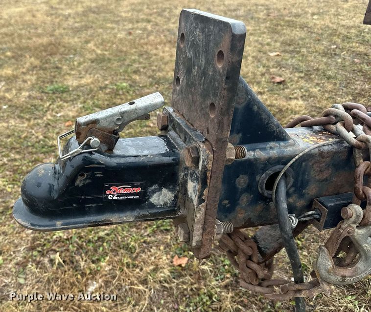 image for item EN2573 2009 Behnke BCT2014ET tilt deck equipment trailer