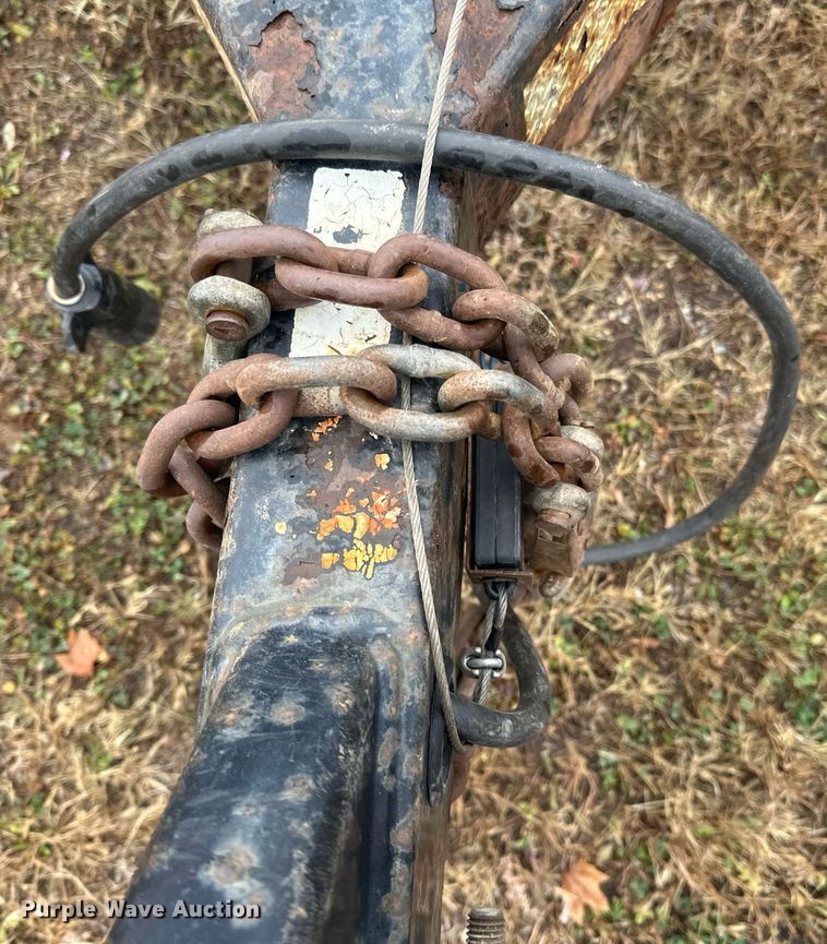 image for item EN2573 2009 Behnke BCT2014ET tilt deck equipment trailer