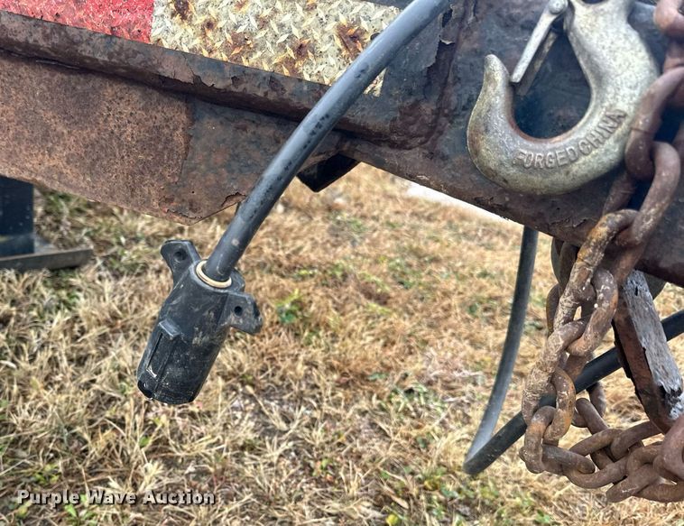 image for item EN2573 2009 Behnke BCT2014ET tilt deck equipment trailer