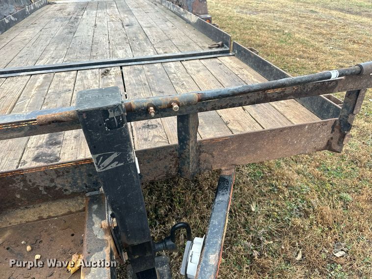 image for item EN2573 2009 Behnke BCT2014ET tilt deck equipment trailer