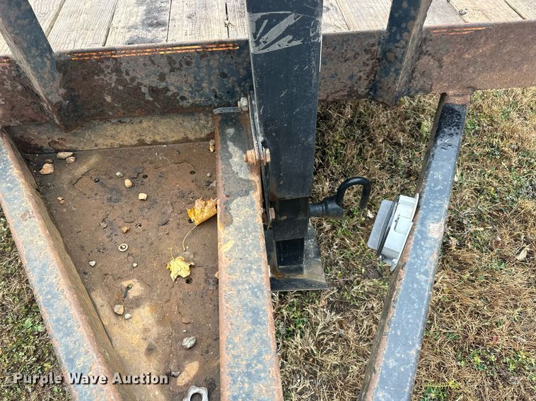 image for item EN2573 2009 Behnke BCT2014ET tilt deck equipment trailer