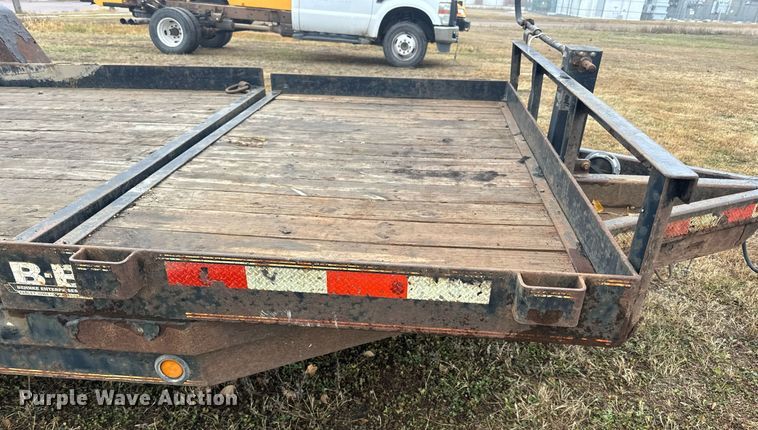 image for item EN2573 2009 Behnke BCT2014ET tilt deck equipment trailer