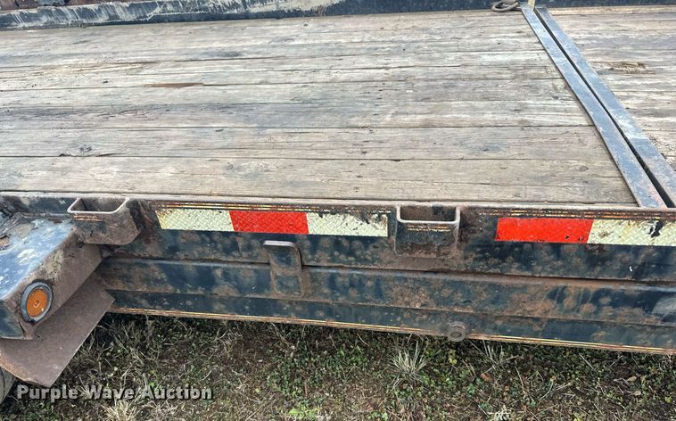 image for item EN2573 2009 Behnke BCT2014ET tilt deck equipment trailer