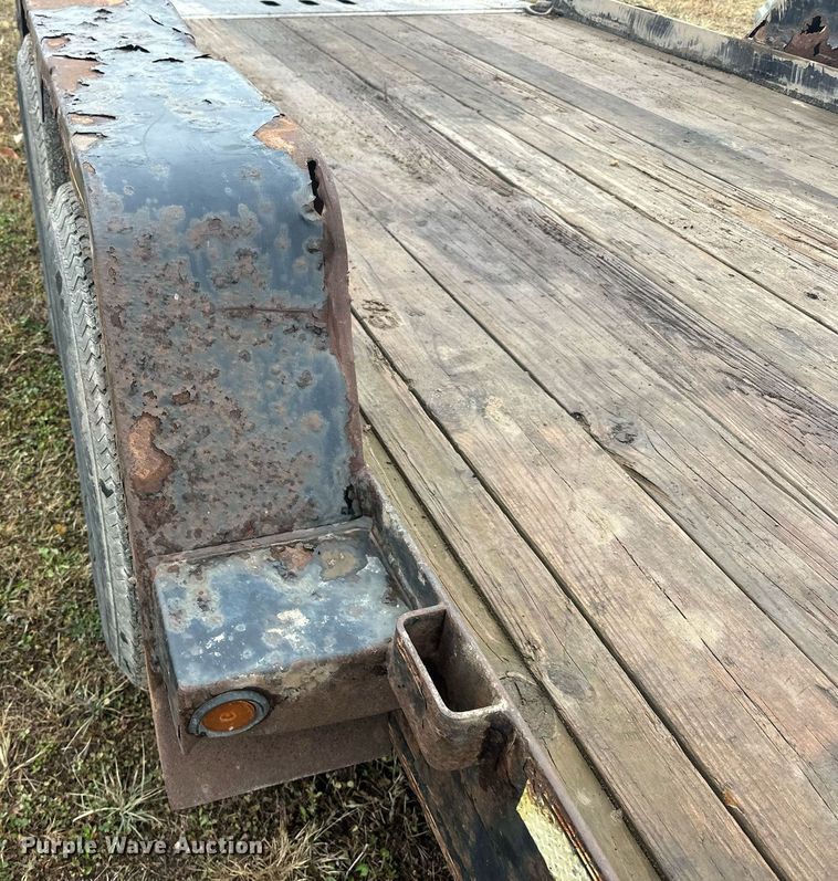 image for item EN2573 2009 Behnke BCT2014ET tilt deck equipment trailer