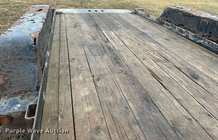 image for item EN2573 2009 Behnke BCT2014ET tilt deck equipment trailer