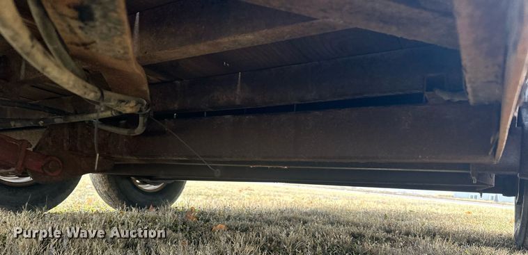 image for item EN2573 2009 Behnke BCT2014ET tilt deck equipment trailer