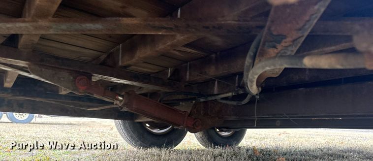 image for item EN2573 2009 Behnke BCT2014ET tilt deck equipment trailer