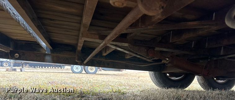 image for item EN2573 2009 Behnke BCT2014ET tilt deck equipment trailer