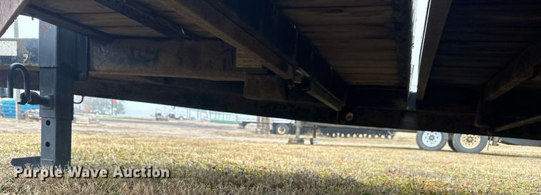 image for item EN2573 2009 Behnke BCT2014ET tilt deck equipment trailer