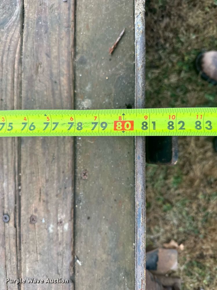 image for item EN2573 2009 Behnke BCT2014ET tilt deck equipment trailer