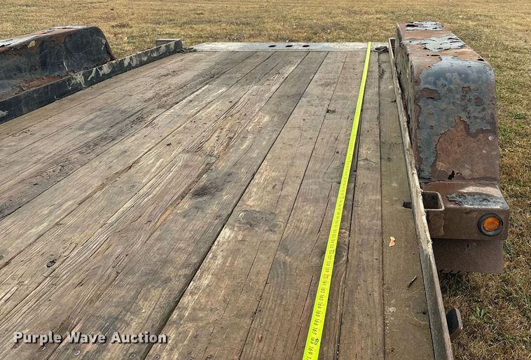 image for item EN2573 2009 Behnke BCT2014ET tilt deck equipment trailer