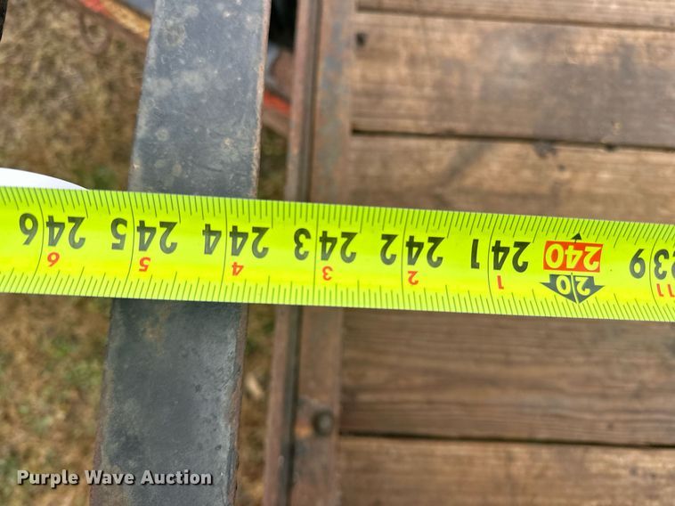 image for item EN2573 2009 Behnke BCT2014ET tilt deck equipment trailer