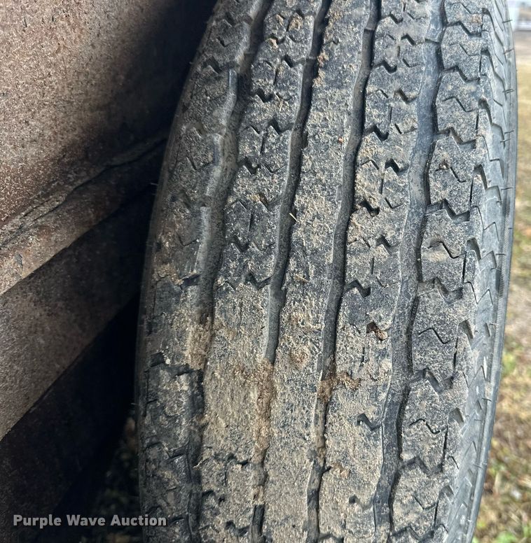 image for item EN2573 2009 Behnke BCT2014ET tilt deck equipment trailer