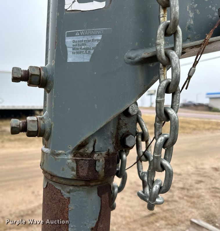 image for item EN2574 2012 Behnke FB8X521GN equipment trailer