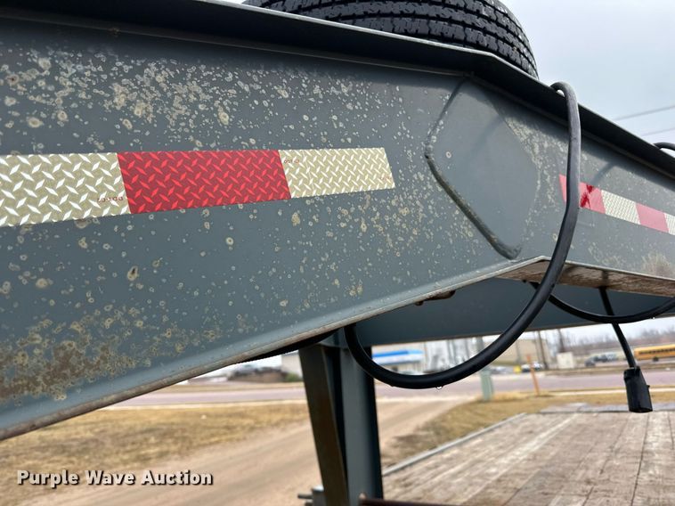 image for item EN2574 2012 Behnke FB8X521GN equipment trailer