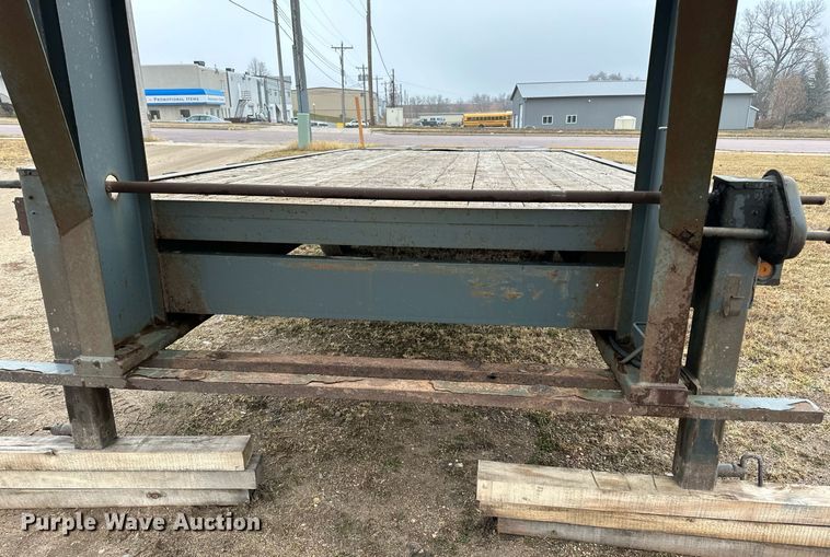 image for item EN2574 2012 Behnke FB8X521GN equipment trailer