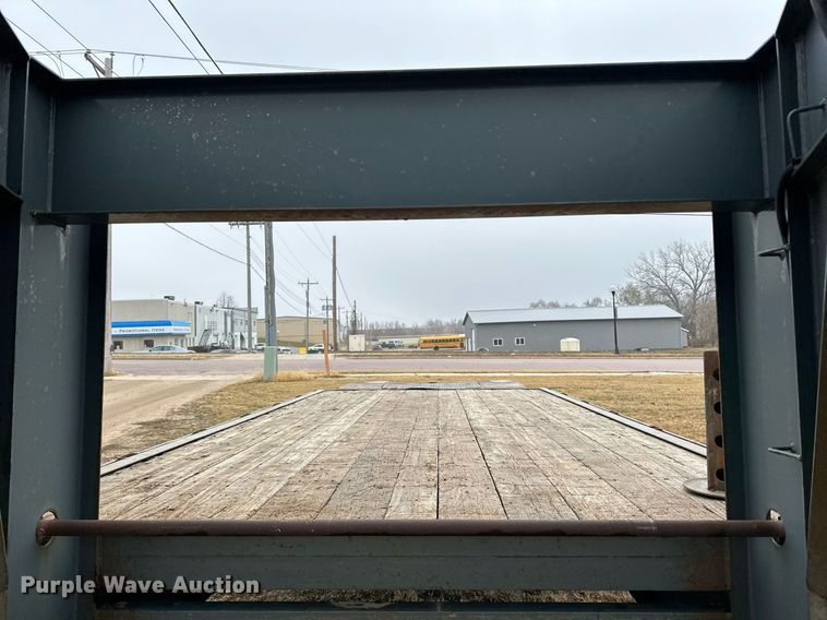 image for item EN2574 2012 Behnke FB8X521GN equipment trailer