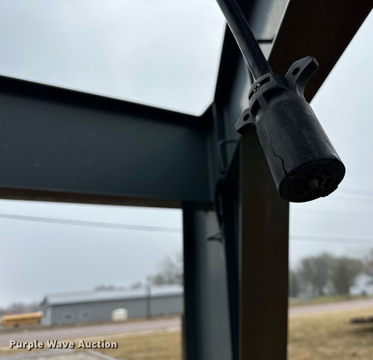 image for item EN2574 2012 Behnke FB8X521GN equipment trailer