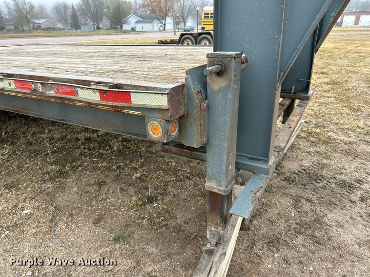 image for item EN2574 2012 Behnke FB8X521GN equipment trailer