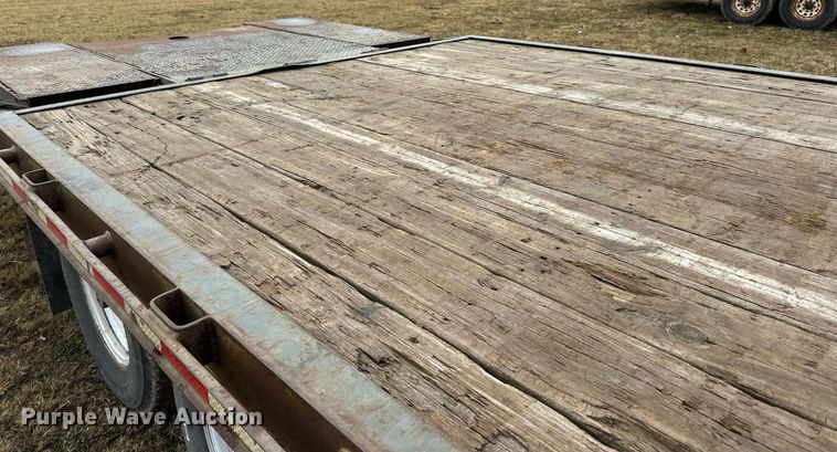 image for item EN2574 2012 Behnke FB8X521GN equipment trailer