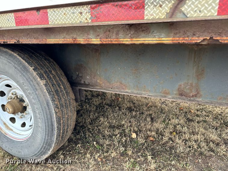 image for item EN2574 2012 Behnke FB8X521GN equipment trailer