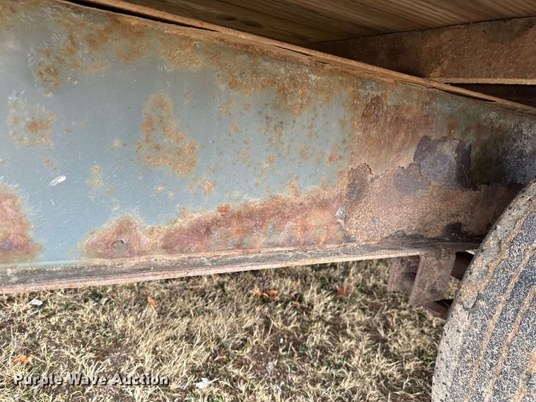 image for item EN2574 2012 Behnke FB8X521GN equipment trailer