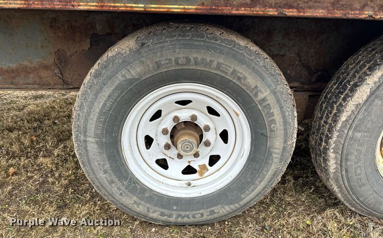 image for item EN2574 2012 Behnke FB8X521GN equipment trailer