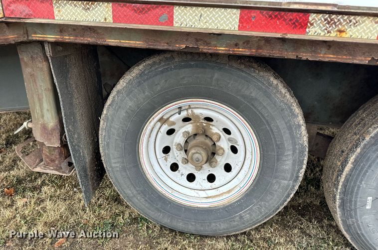 image for item EN2574 2012 Behnke FB8X521GN equipment trailer