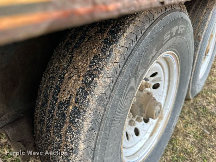 image for item EN2574 2012 Behnke FB8X521GN equipment trailer