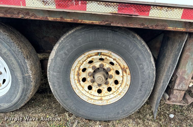 image for item EN2574 2012 Behnke FB8X521GN equipment trailer