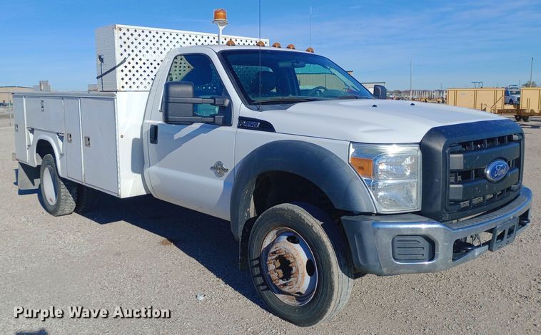 image for item EN8555 2012 Ford F450 Super Duty XL utility / service truck