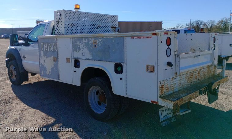 image for item EN8555 2012 Ford F450 Super Duty XL utility / service truck