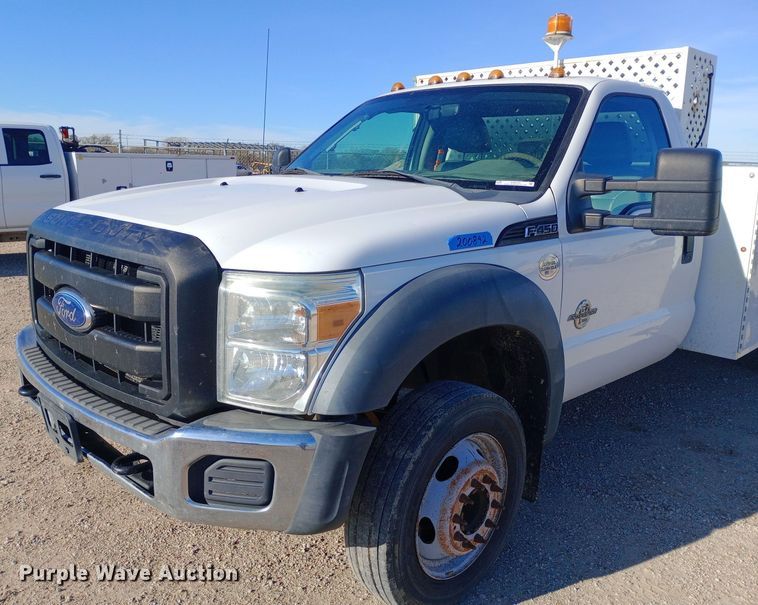 image for item EN8555 2012 Ford F450 Super Duty XL utility / service truck