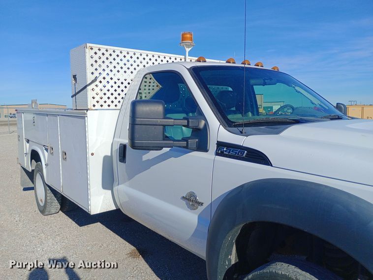 image for item EN8555 2012 Ford F450 Super Duty XL utility / service truck