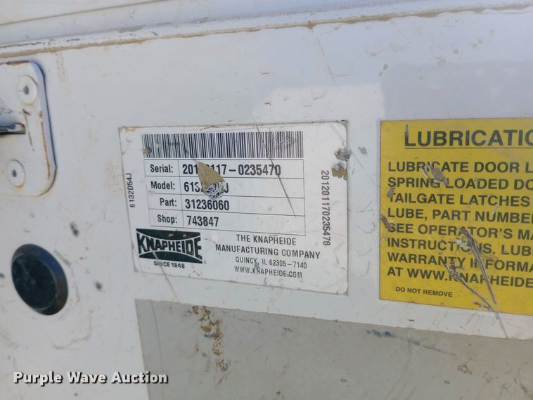 image for item EN8555 2012 Ford F450 Super Duty XL utility / service truck