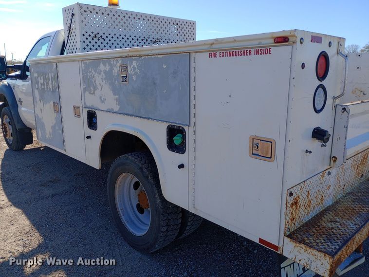 image for item EN8555 2012 Ford F450 Super Duty XL utility / service truck