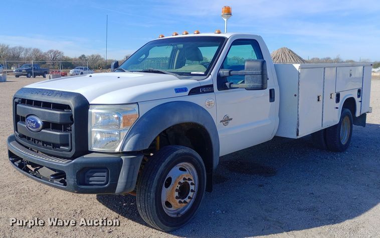 image for item EN8556 2012 Ford F550 Super Duty XL utility / service truck