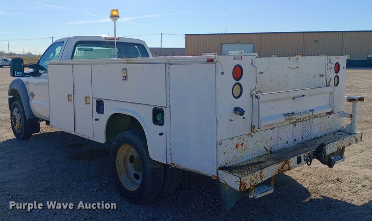 image for item EN8556 2012 Ford F550 Super Duty XL utility / service truck