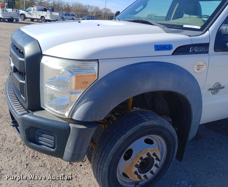 image for item EN8556 2012 Ford F550 Super Duty XL utility / service truck