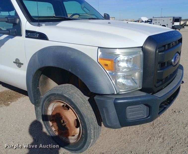 image for item EN8556 2012 Ford F550 Super Duty XL utility / service truck
